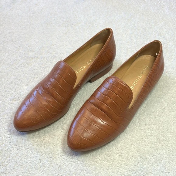 Jack Rogers Audrey croc loafers - Picture 2 of 8